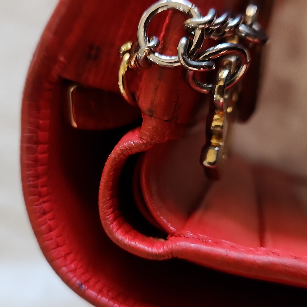 MCM Red Leather Wallet - Picture 9 of 10